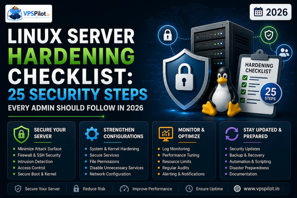 Linux Server Hardening Checklist: 25 Security Steps Every Admin Should Follow in 2026 thumbnail