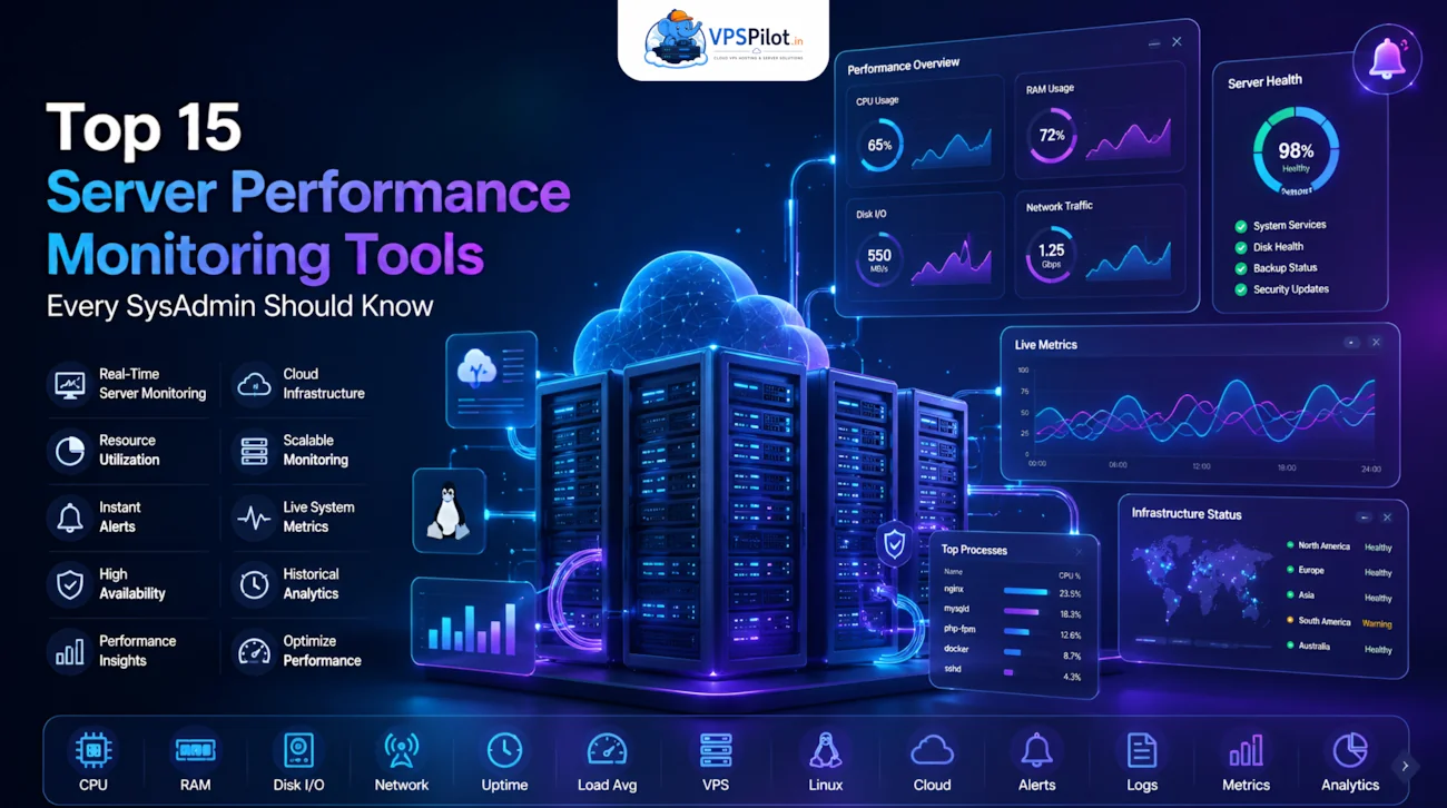 Top 15 Server Performance Monitoring Tools Every SysAdmin Should Know hero image